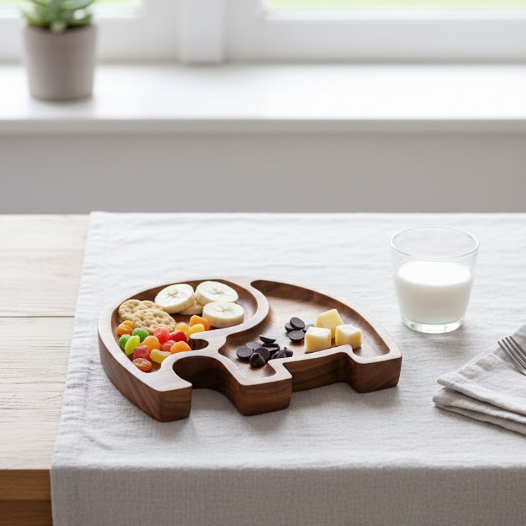 Exquisite Elephant Platter for Eco-Friendly Dining